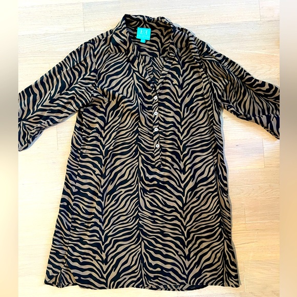 EUC Escapada XL Animal Print Dress - Picture 1 of 12